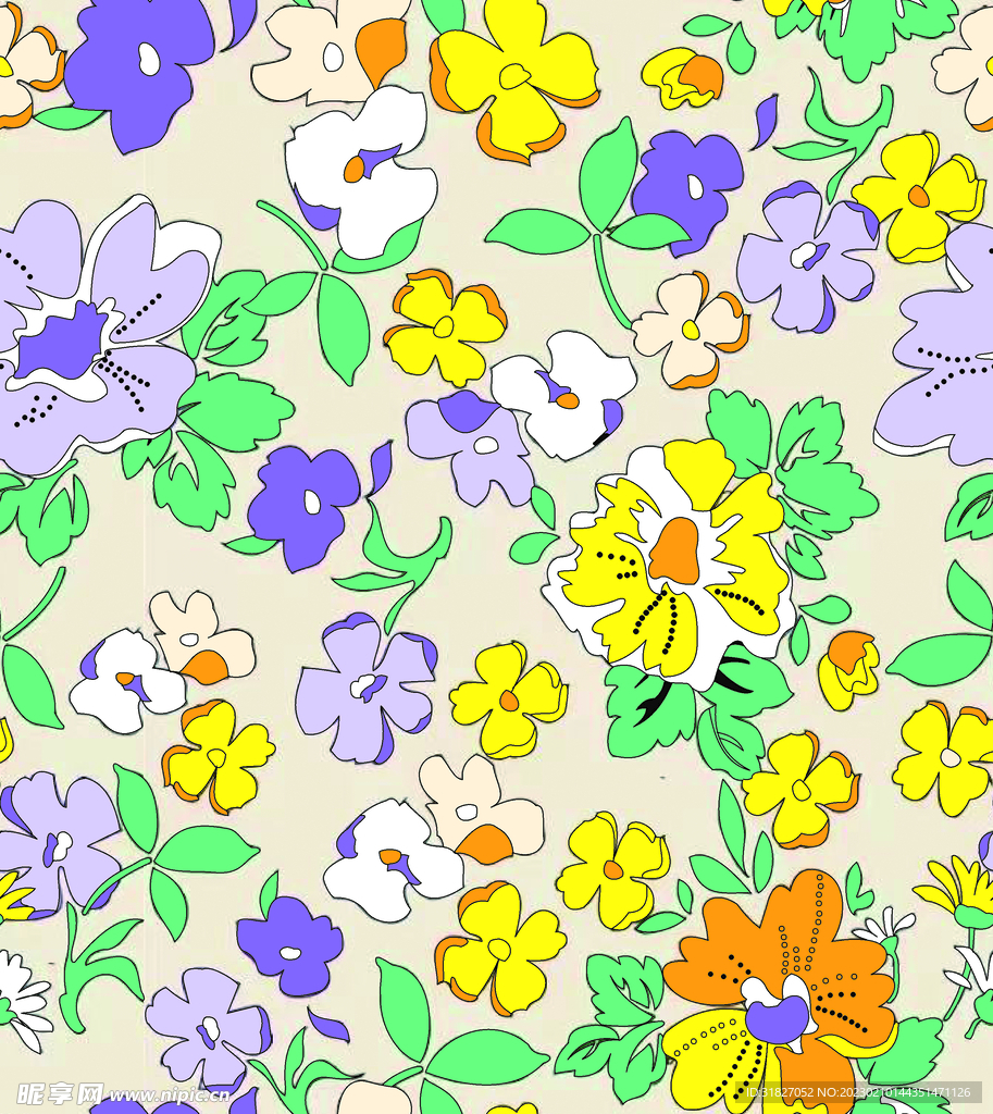 碎花