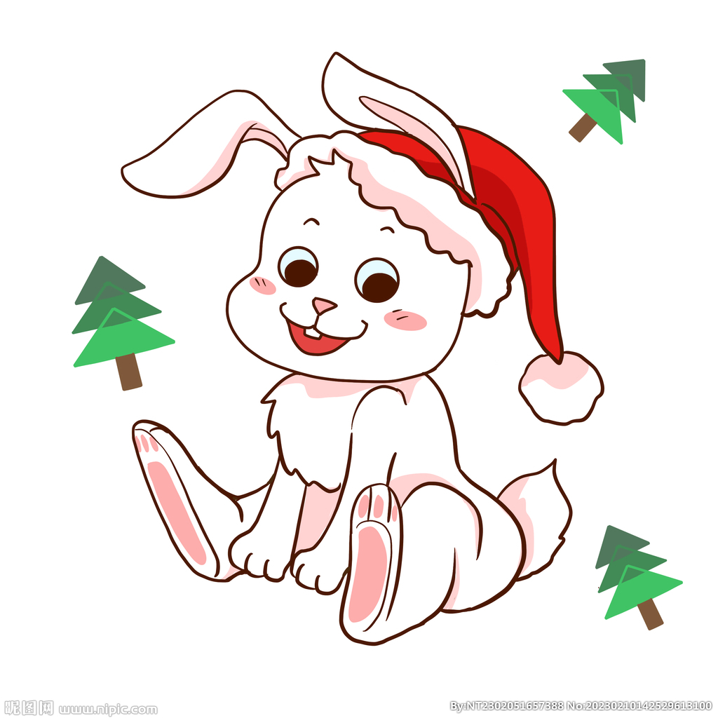 圣诞小兔子