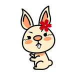 卡通小白兔