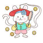 卡通小兔子