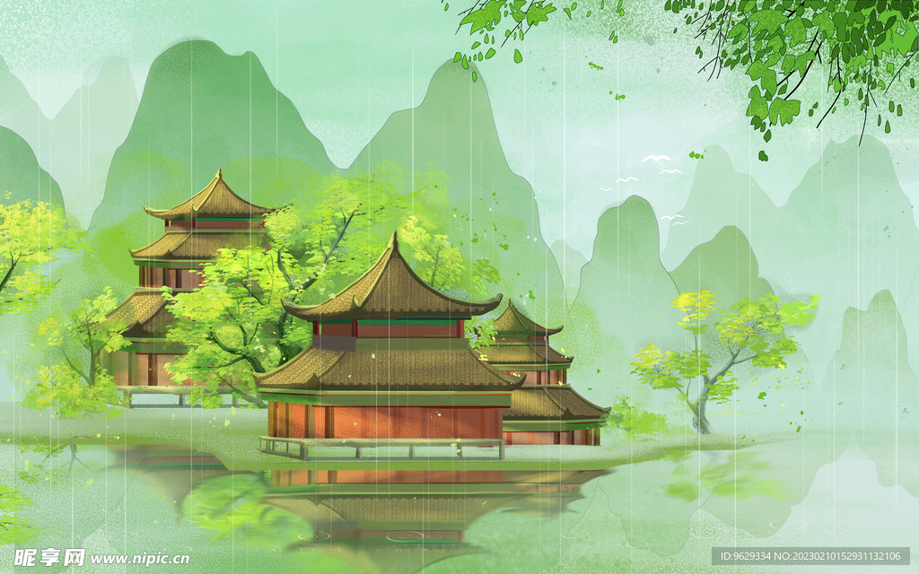 山水画