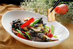 虎掌菌炒腊肉