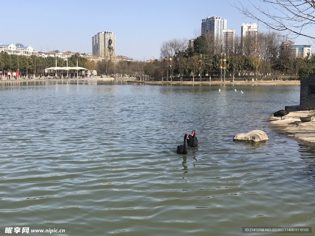 江边河滩江水 