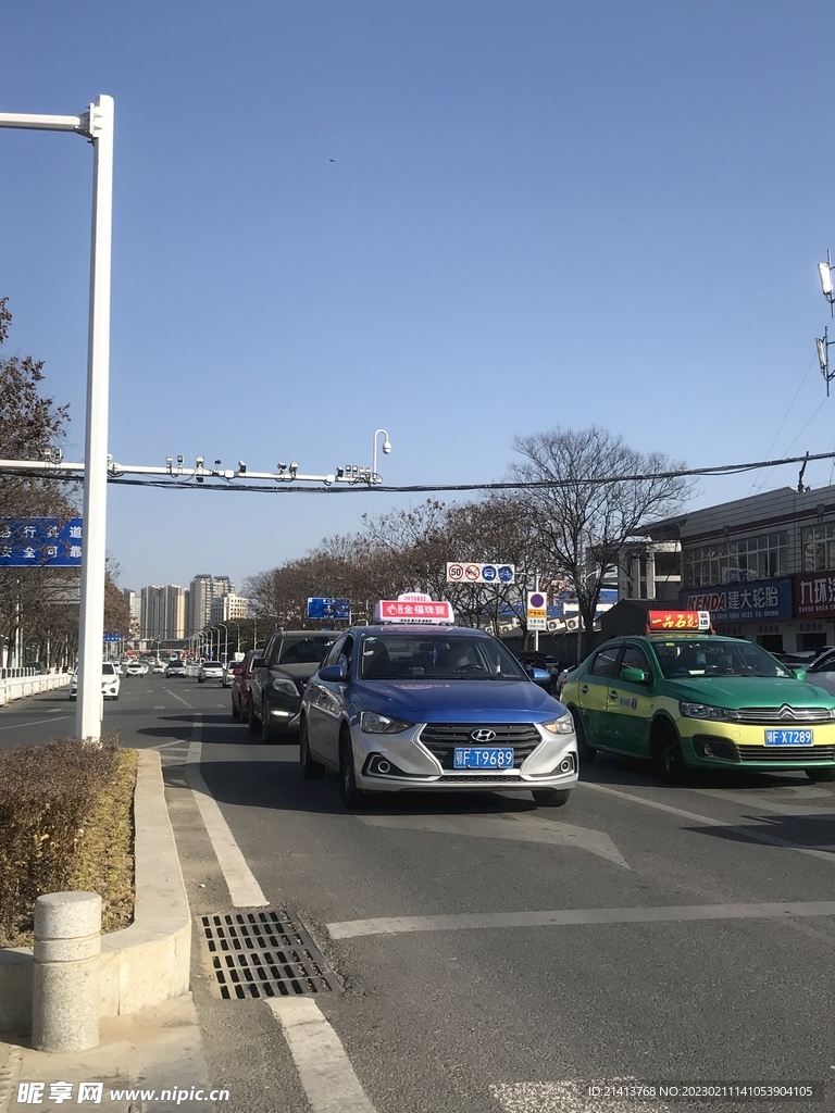 道路马路风景 