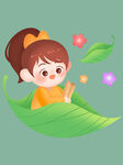 春季女孩