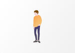 男孩