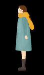 女孩  