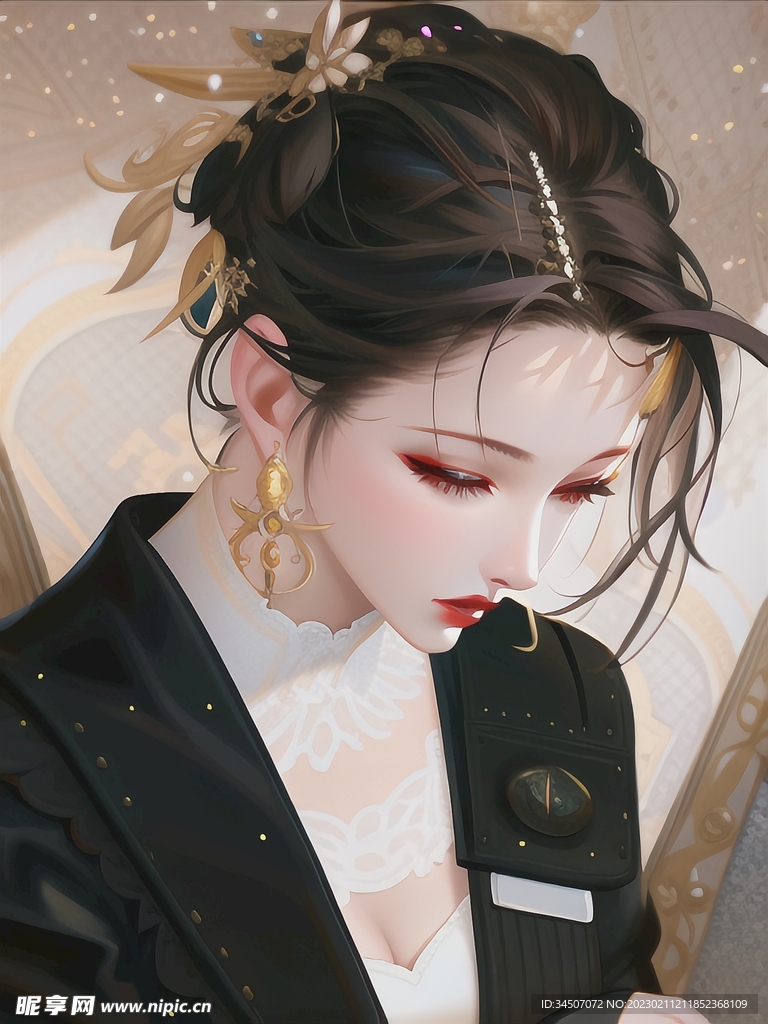 高清OL 美女素材