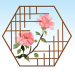  中式窗户 