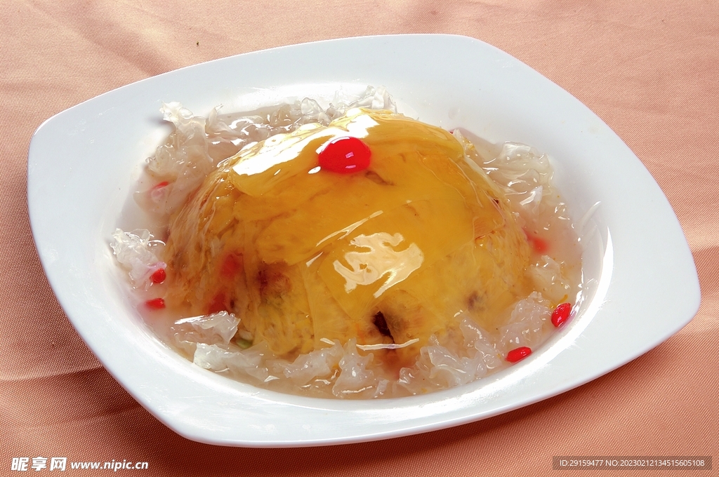 菠萝八宝饭