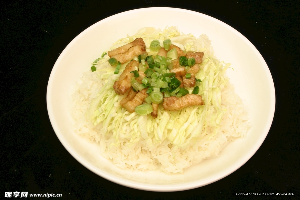 包菜炒饭