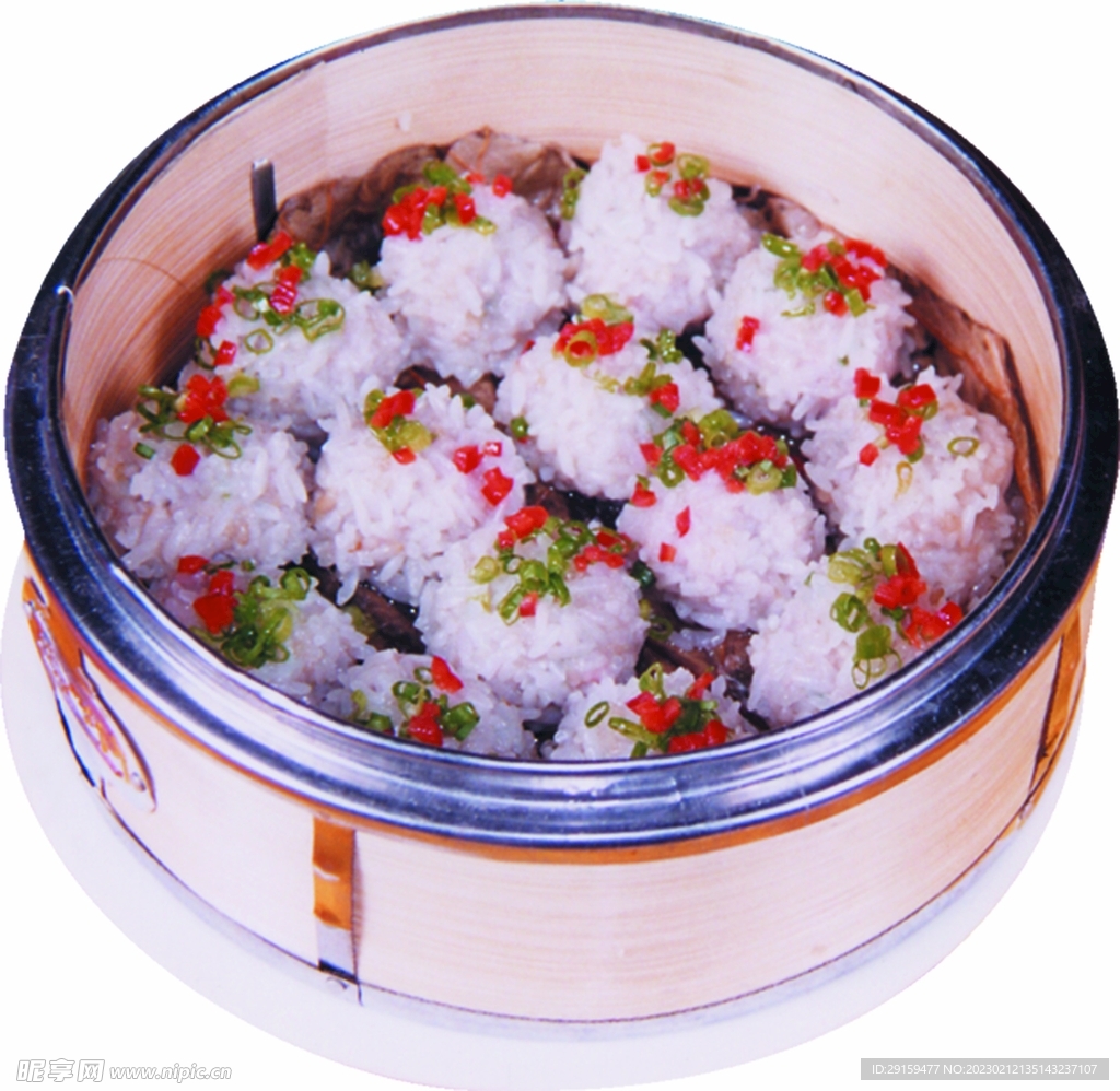 粉蒸丸子