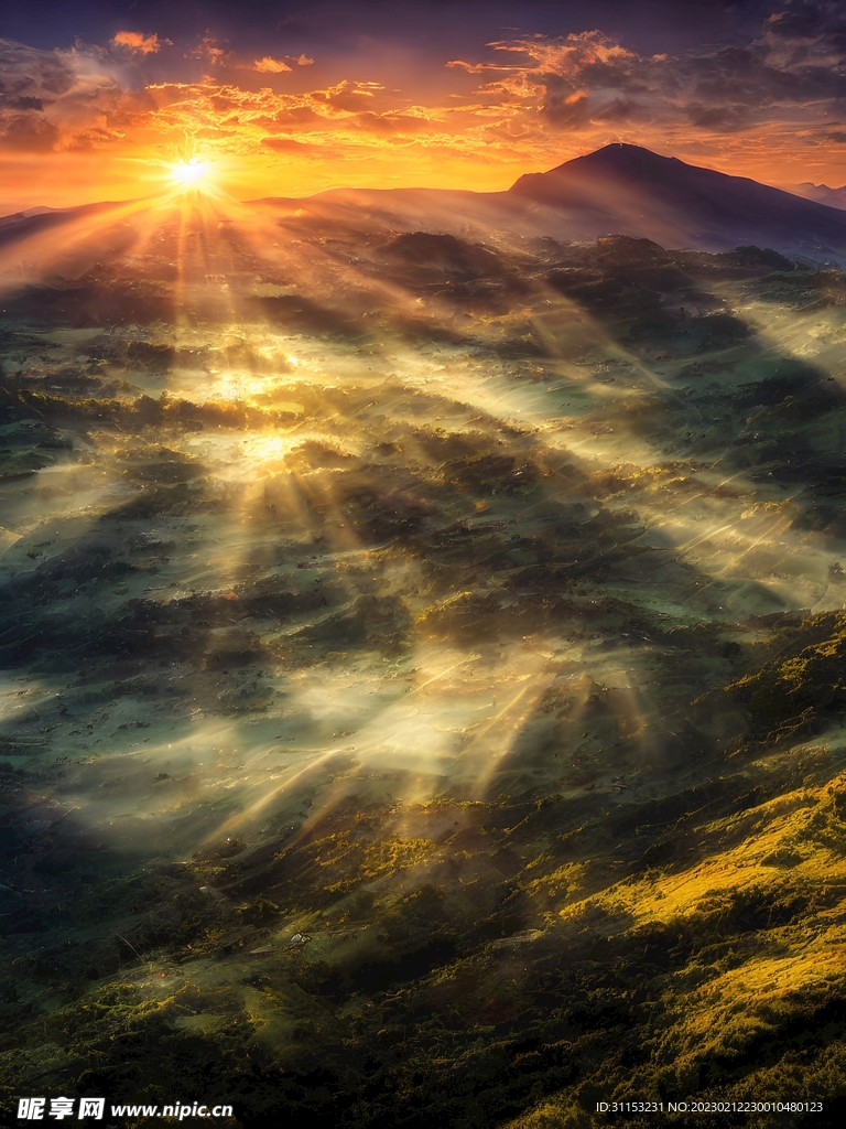 夕阳风景