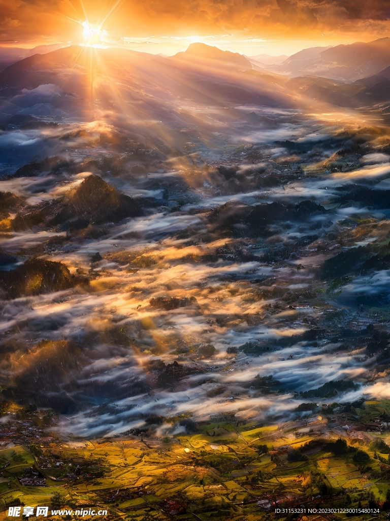 夕阳风景