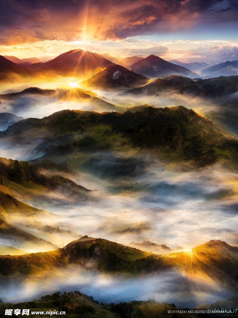 夕阳风景