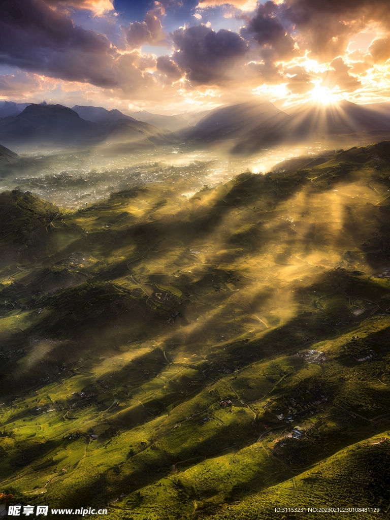 夕阳风景