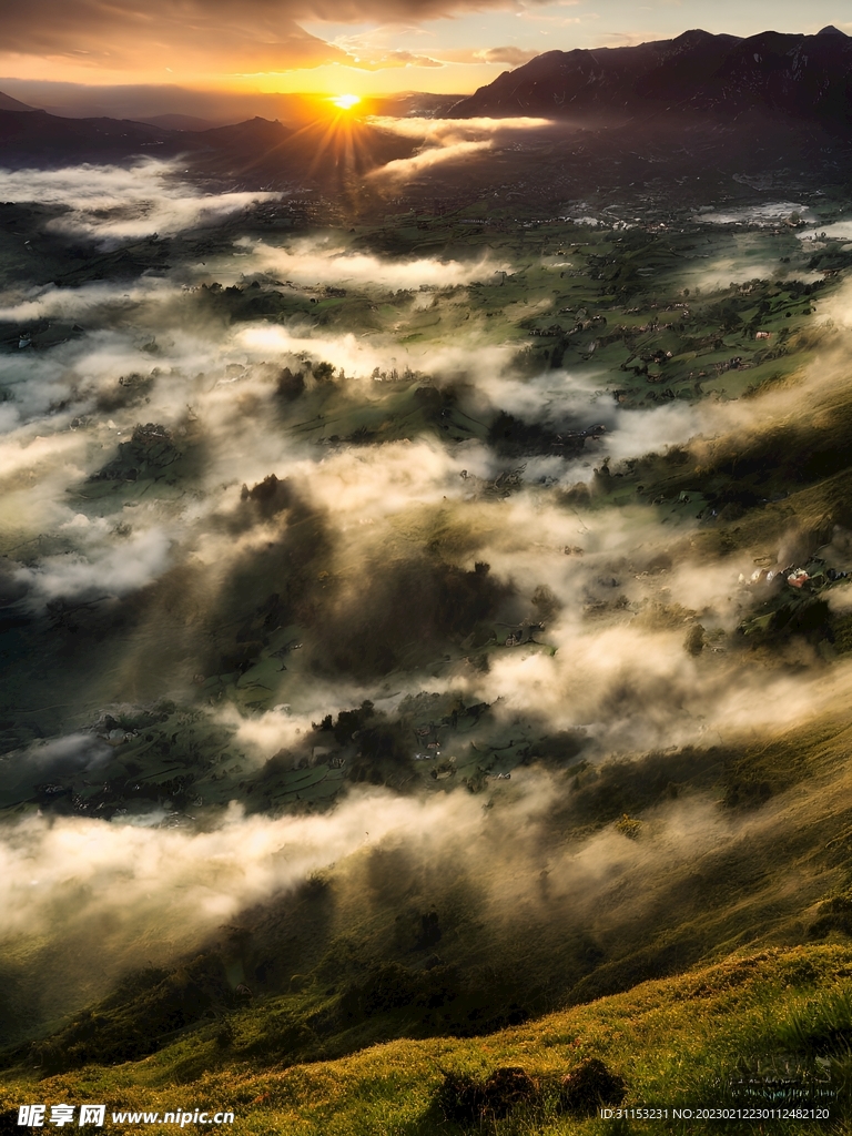 夕阳风景