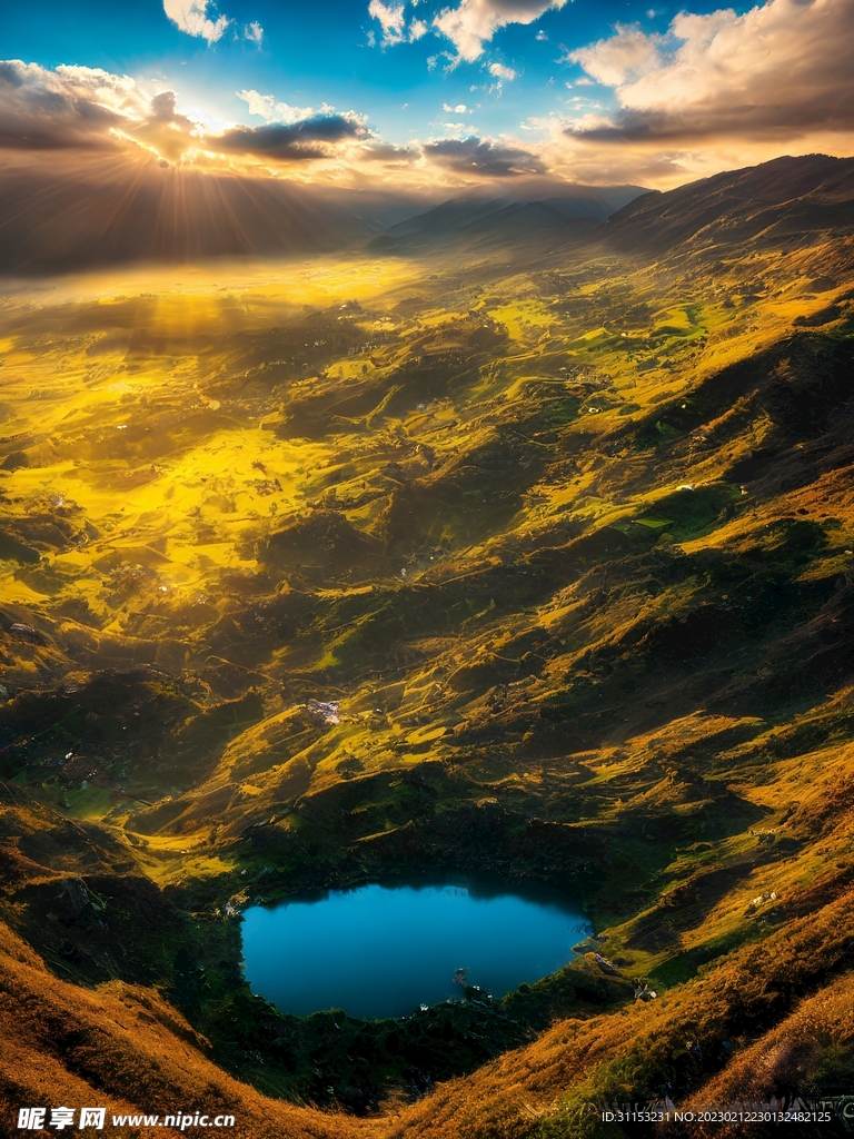 夕阳风景