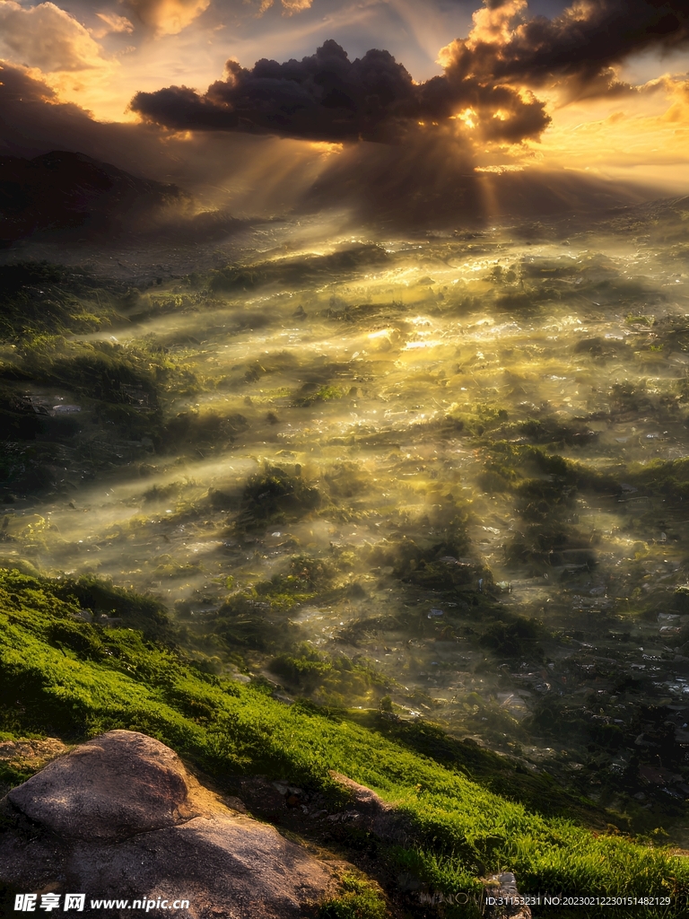 夕阳风景