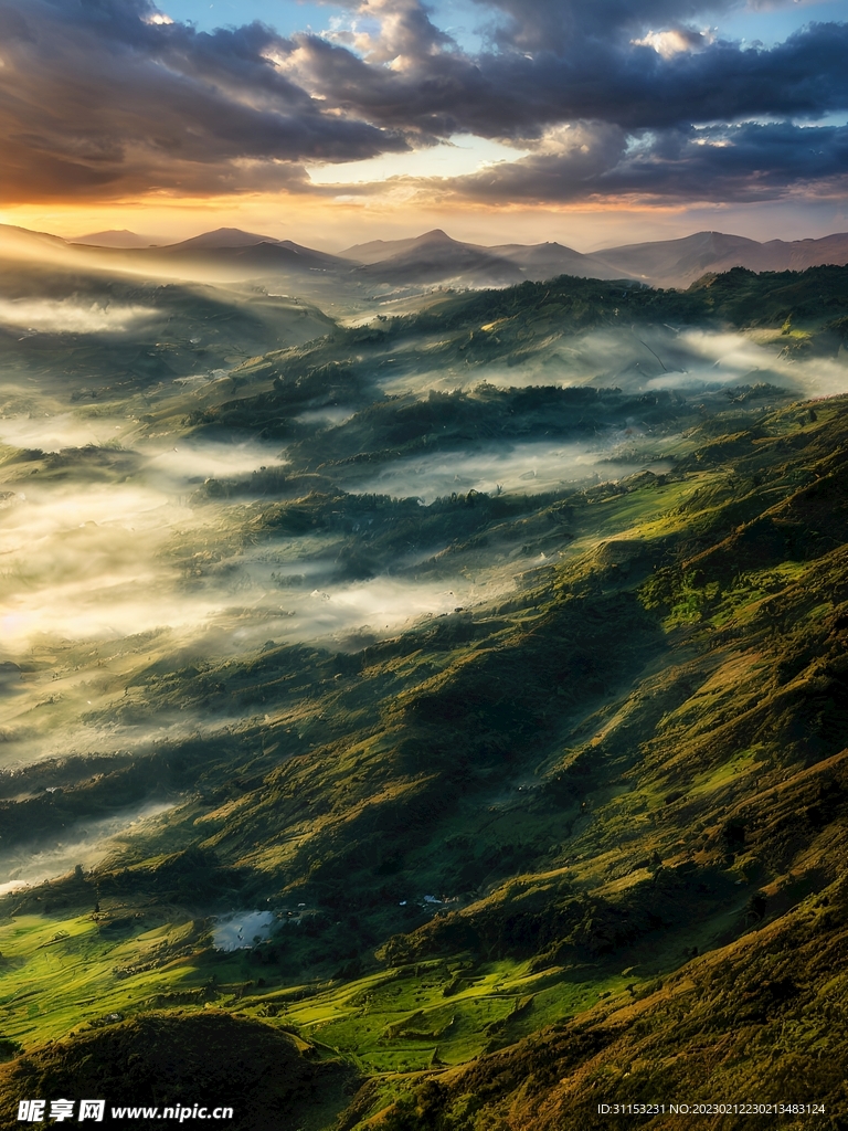 夕阳风景