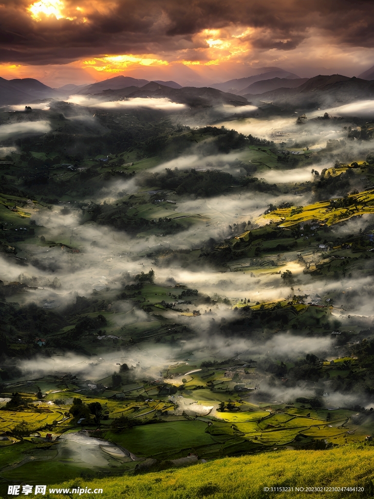 夕阳风景