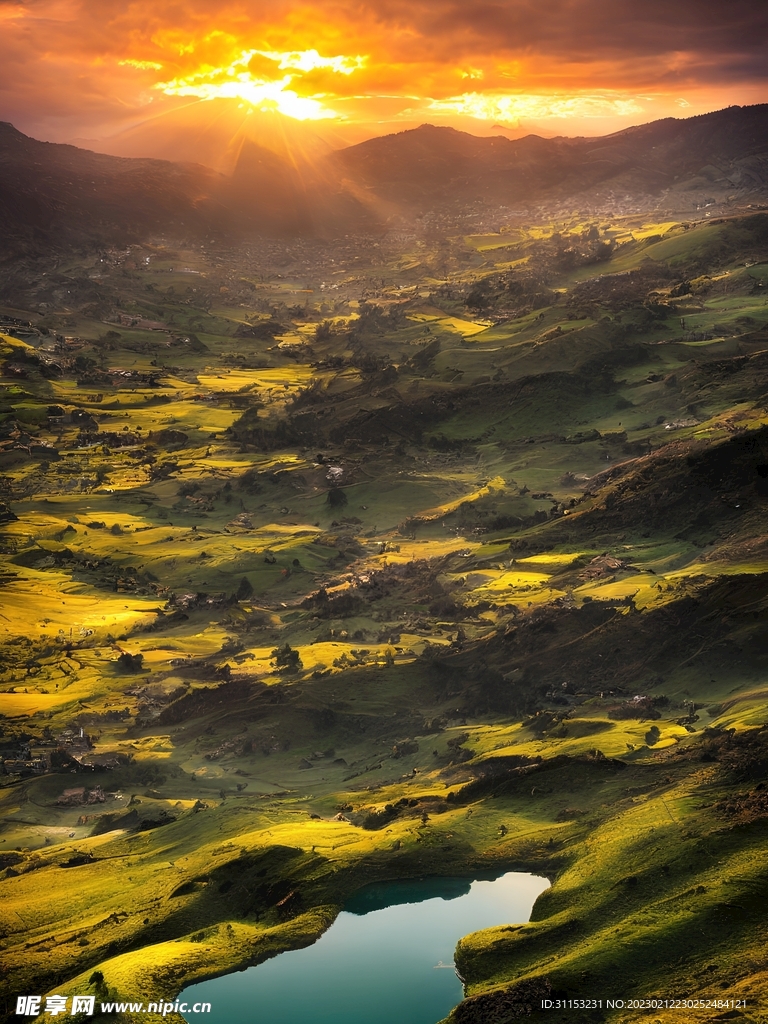 夕阳风景