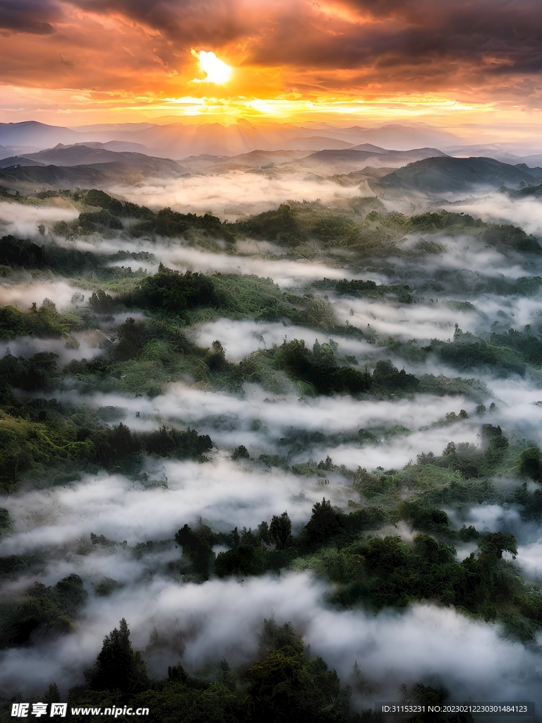 夕阳风景