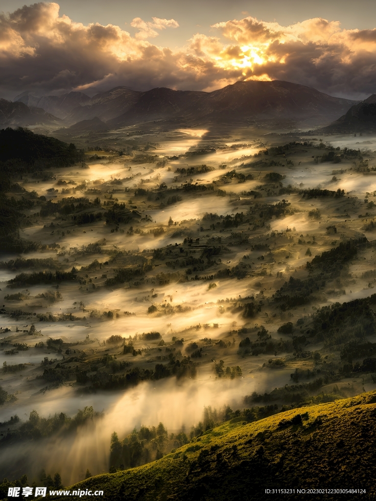 夕阳风景