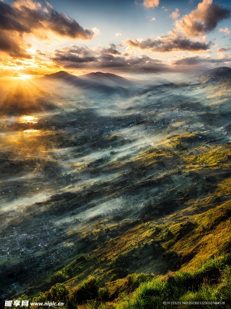 夕阳风景