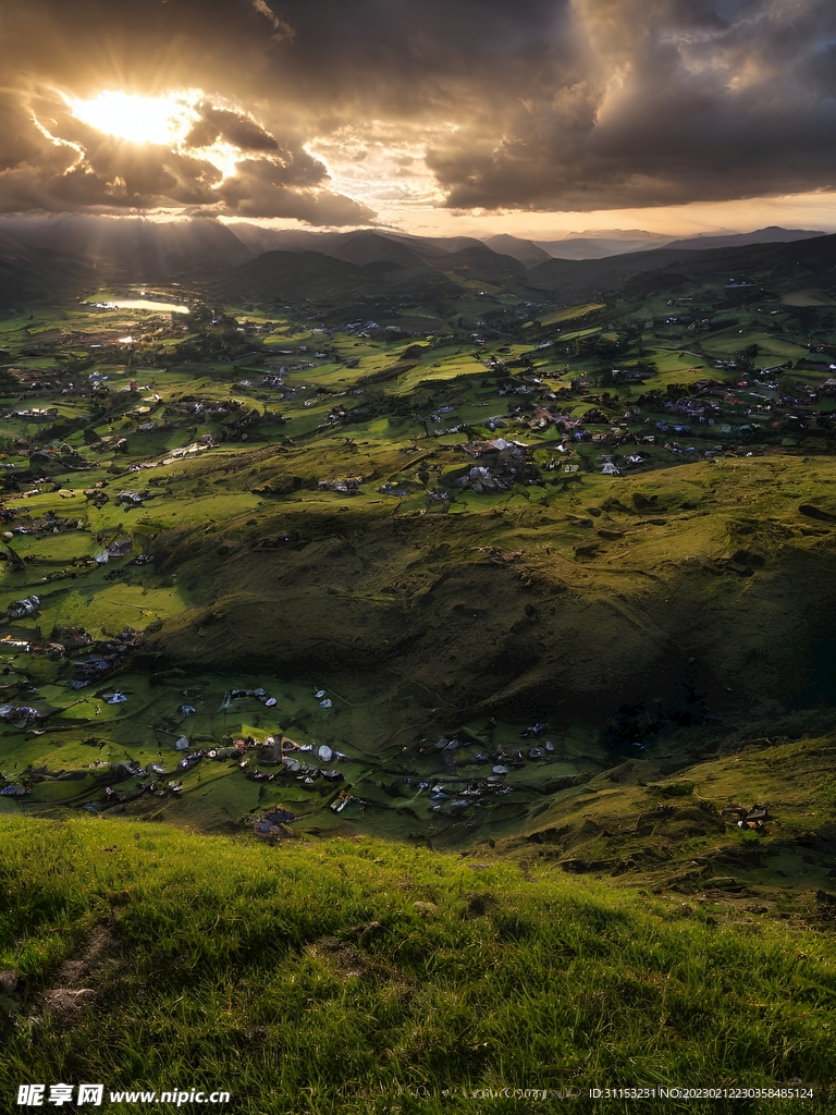 夕阳风景