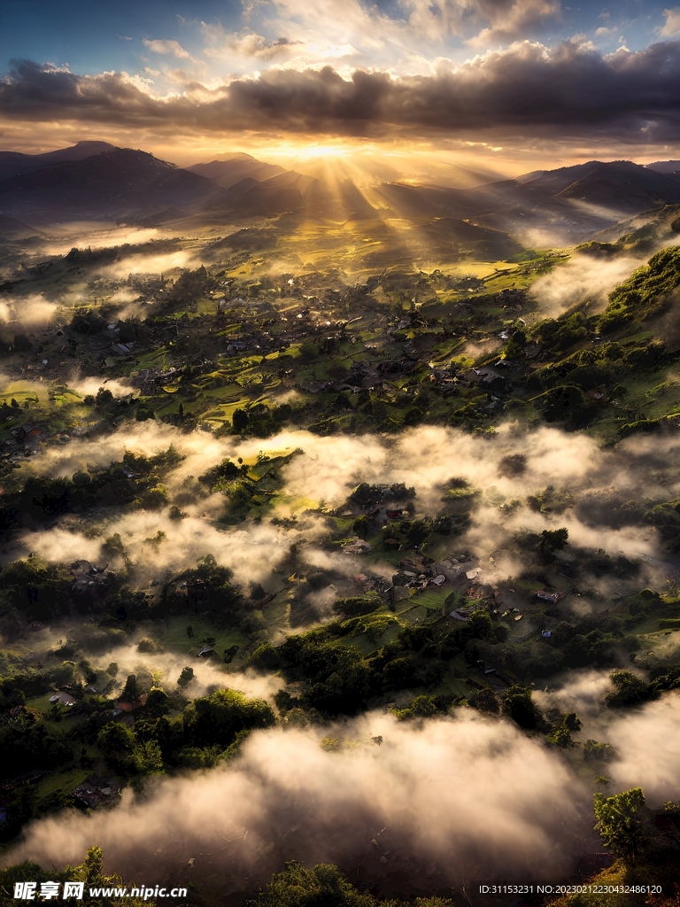 夕阳风景