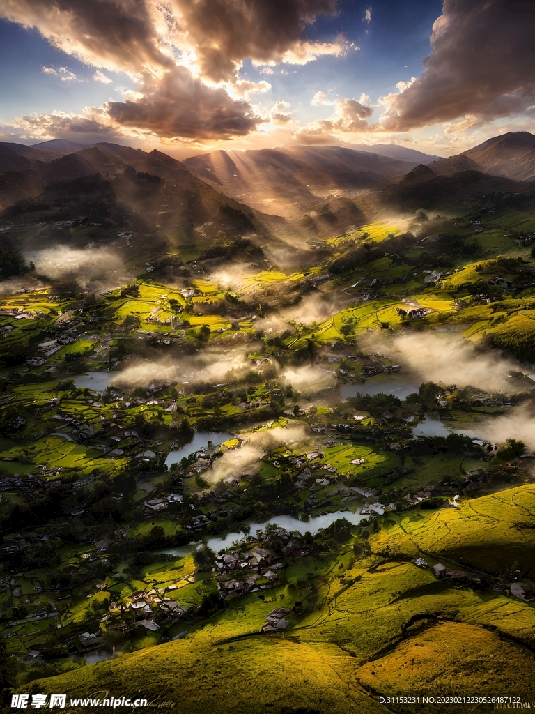 夕阳风景