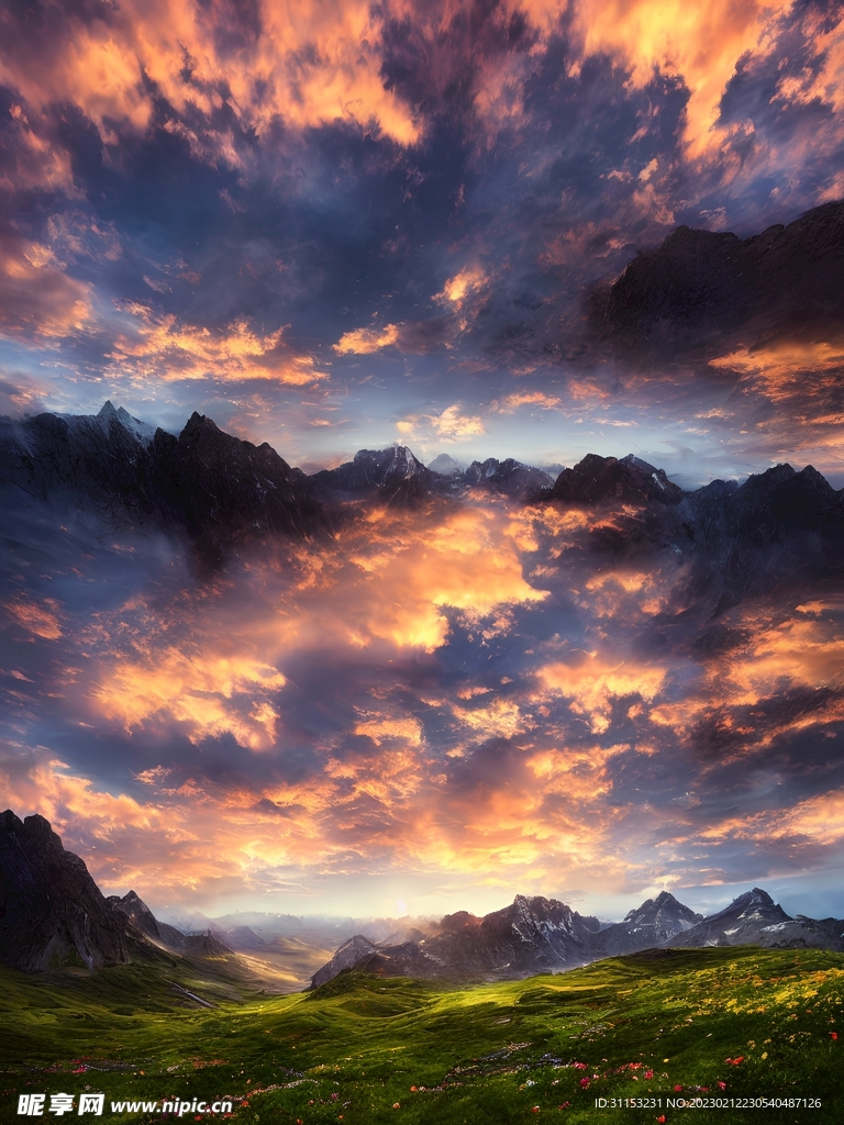 夕阳风景