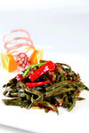 干豆角炒鸡胗