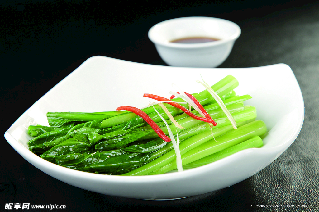 白灼菜心