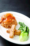松茸菌扣饭