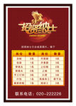招贤纳士海报