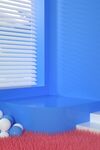 C4D立体展台蓝色简约