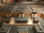 古代长安城建筑模型平面图
