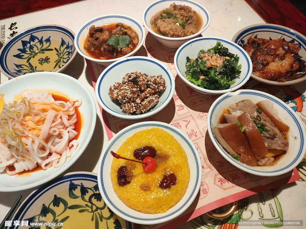 西安长安大排档六小碗