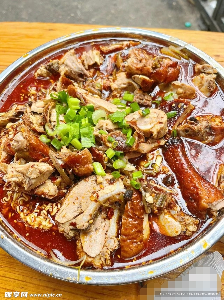 冒菜冒鸭子