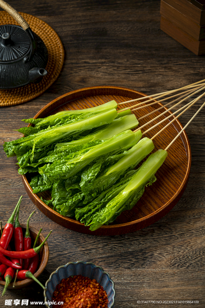 青笋串串照片