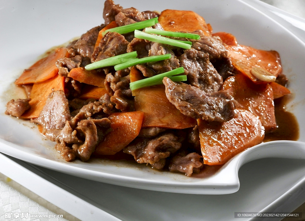 胡萝卜炒羊肉