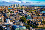 英国伦敦建筑鸟瞰视角