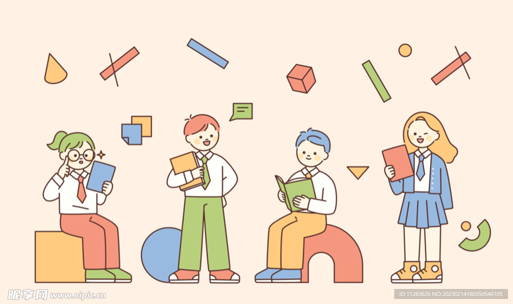 学生简笔画