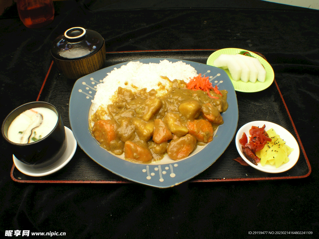 咖喱饭定食