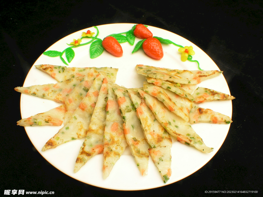 腊味韭香饼