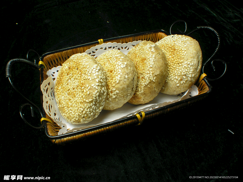 麻酱烧饼