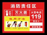 消防责任区标识牌