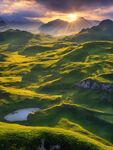 夕阳风景